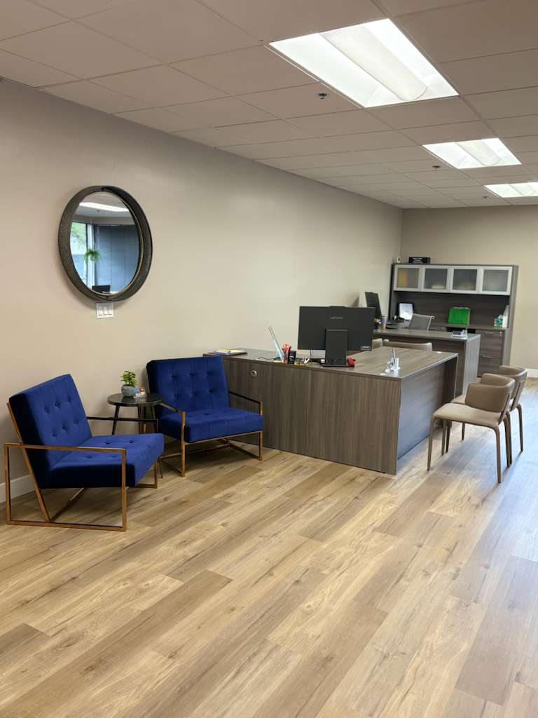 Client waiting area in our office supporting urgent same-day apostille services